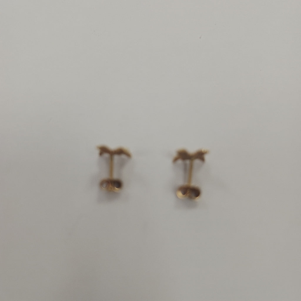 ARRACADAS PAR ORO 14 K 1.5 GRMS (SEMINUEVO)