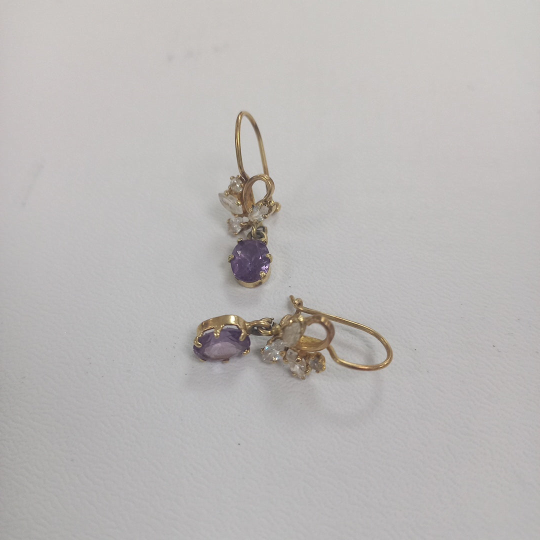 ARETES PAR ORO 10 K 3.1 GRMS (SEMINUEVO)