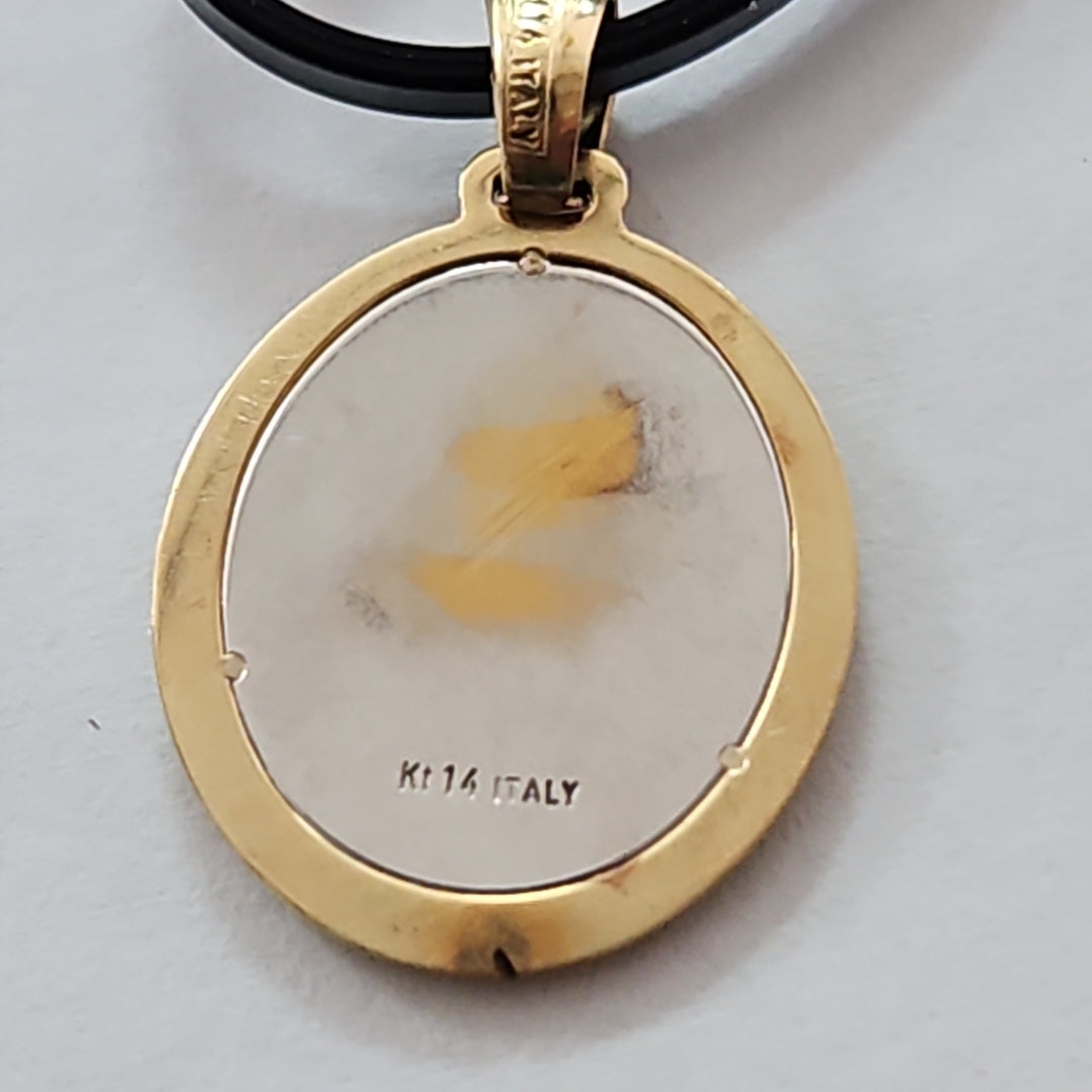 DIJE ORO, RODIADO 14 K 2.5 GRMS (SEMINUEVO)