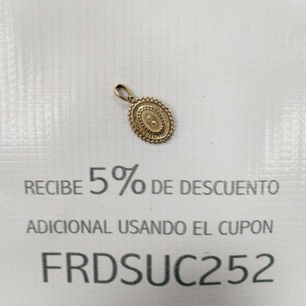 K1 2,10 GRMS 10 K ESPECIFICACIONES COMPLEMENTARIAS DIJE MTVO VIRGEN DE GUADALUPE (SEMINUEVO)