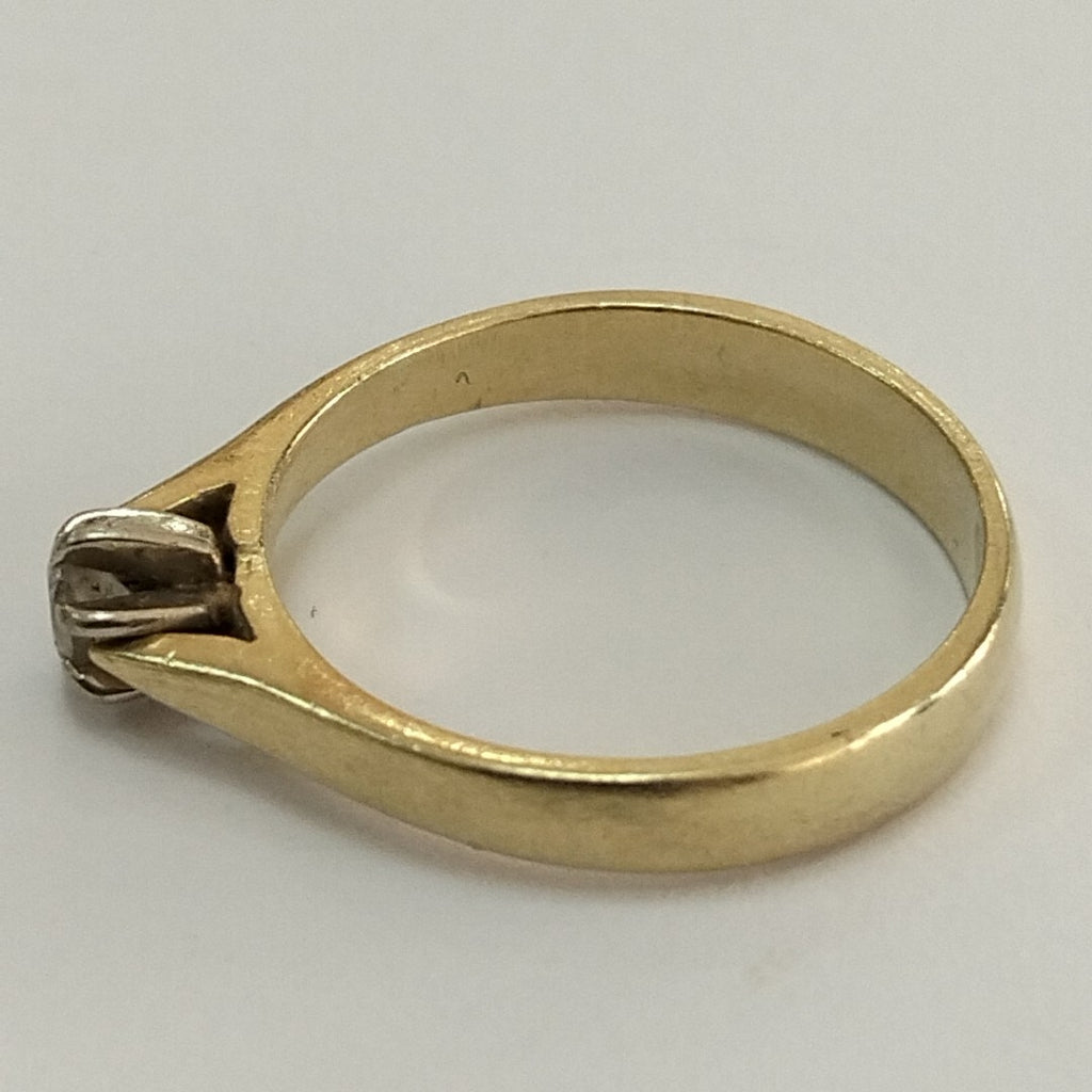 K1 2,20 GRMS 14 K ESPECIFICACIONES COMPLEMENTARIAS ANILLITO TIPÓ SOLITARIO (SEMINUEVO)