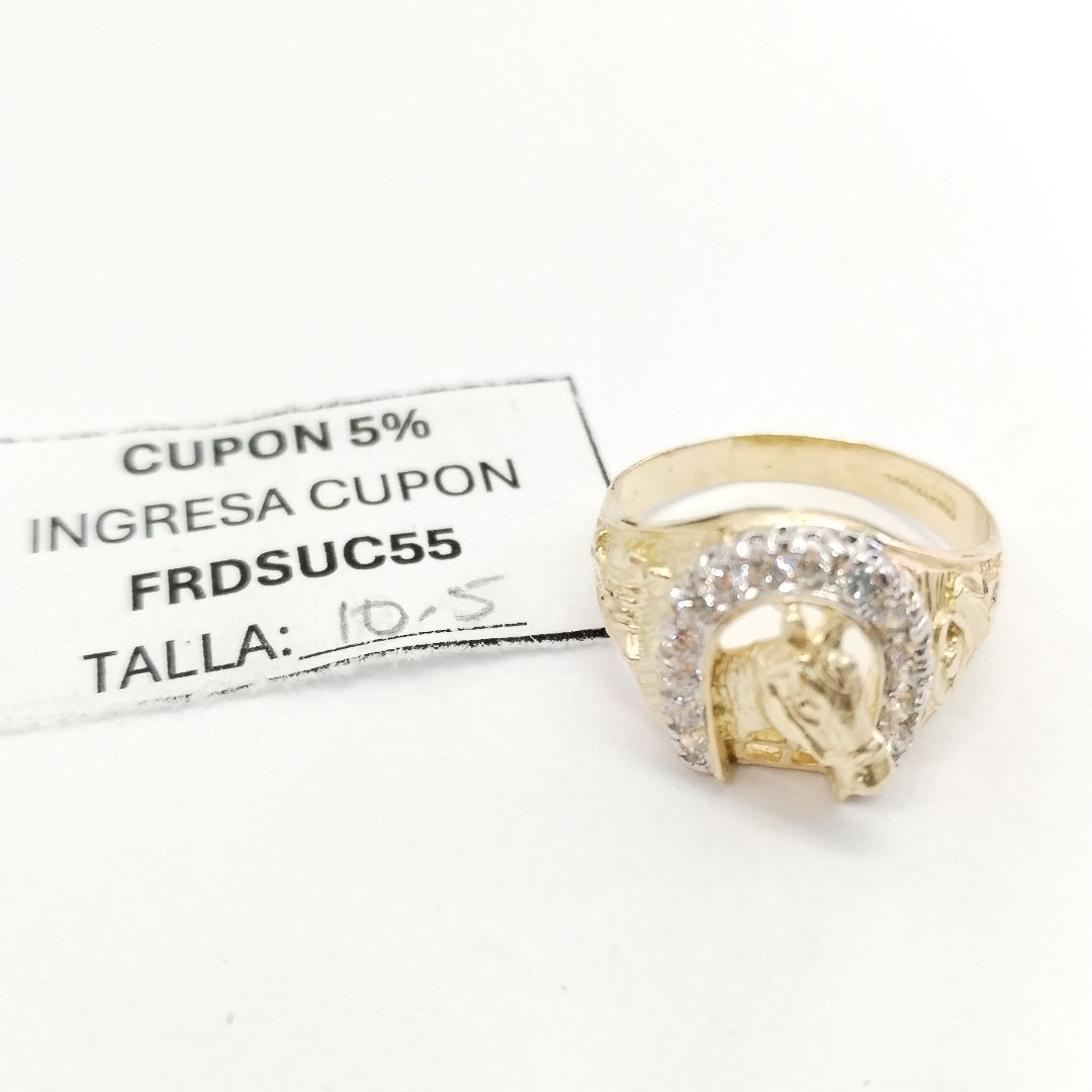 ANILLO ORO 14 K 6.4 GRMS (SEMINUEVO)