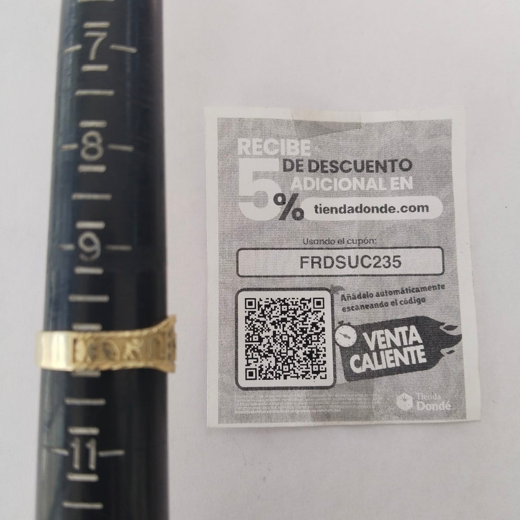 ANILLITO ORO 10 K 3,00 GRMS (SEMINUEVO)
