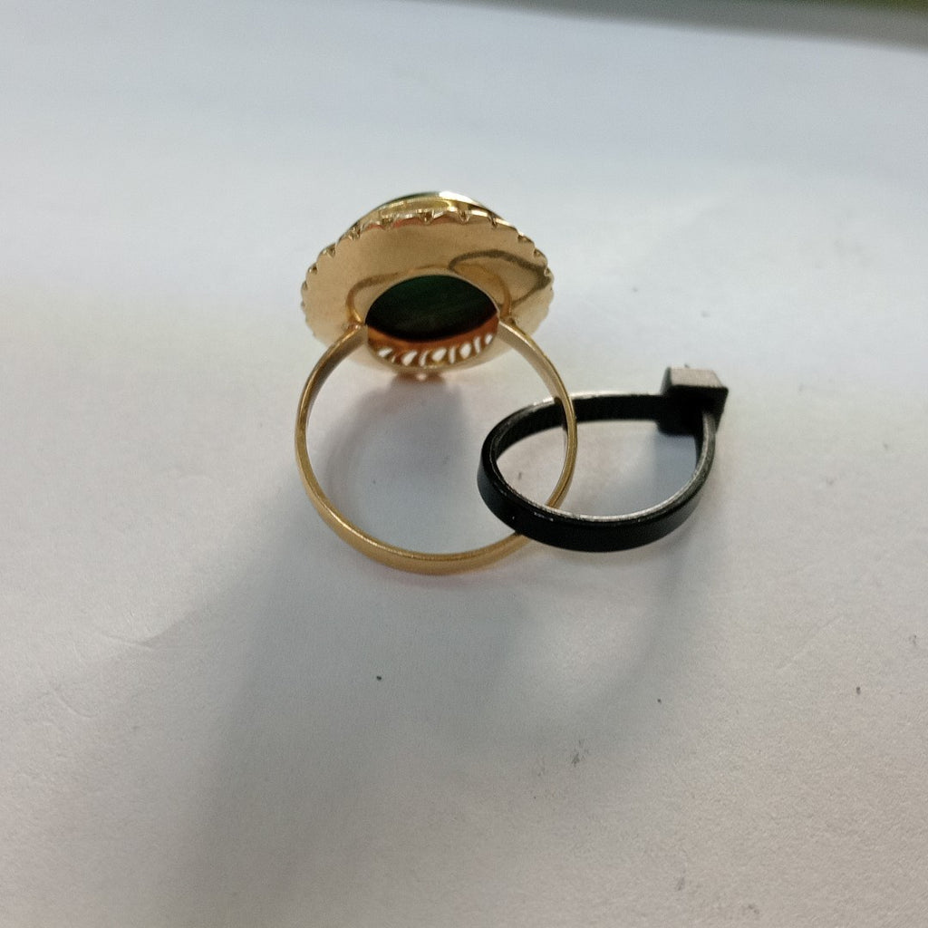 K1 5,40 GRMS 10 K ESPECIFICACIONES COMPLEMENTARIAS ANILLO COMPLETO PIEDRA DE COL (SEMINUEVO)