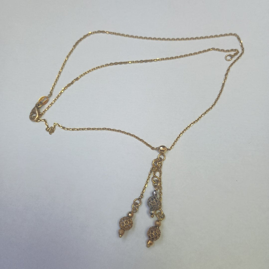 GARGANTILLA ORO 14 K 4.8 GRMS (SEMINUEVO)