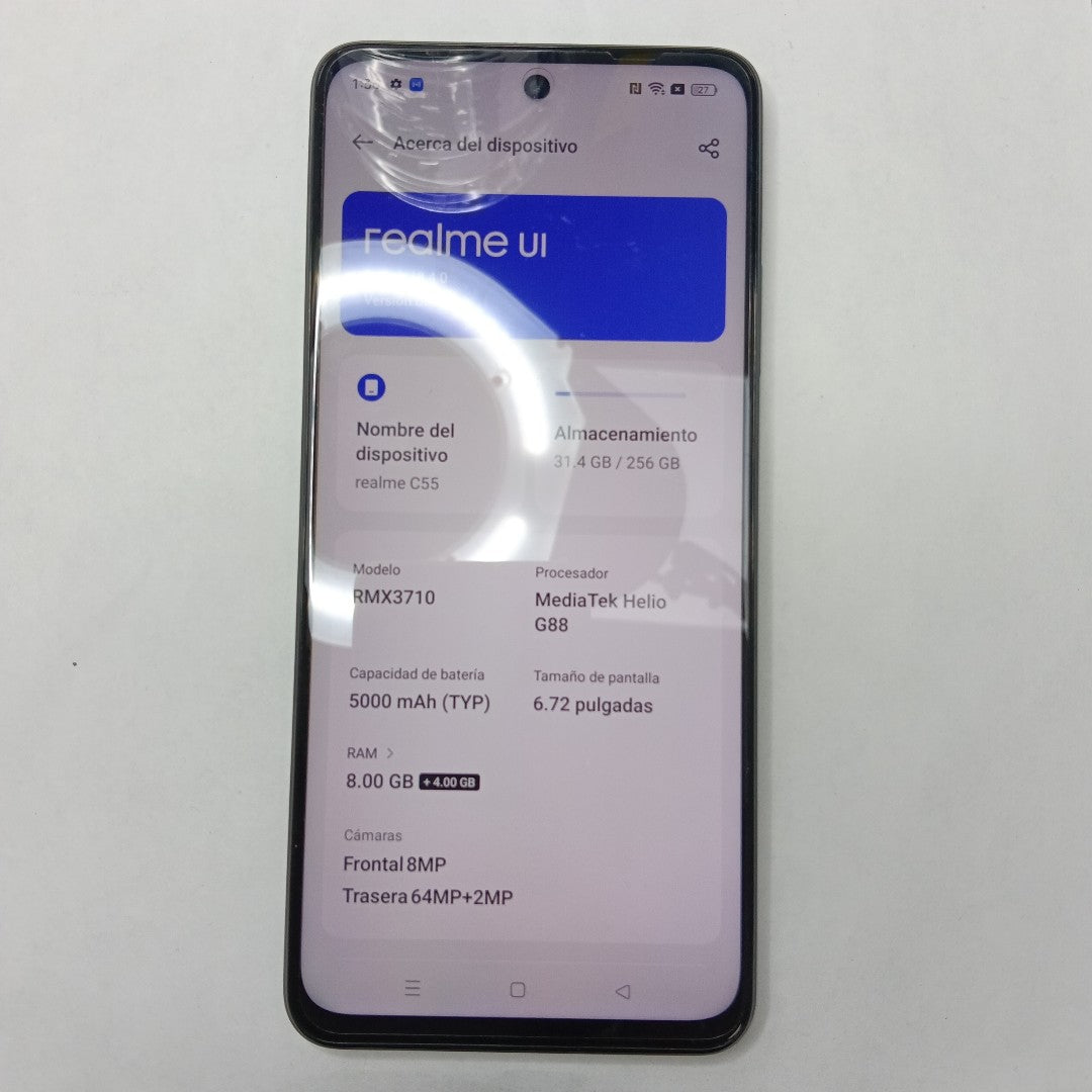 CELULAR REALME C55 RMX3710 (2023) 256 GB 8 GB RAM (SEMINUEVO)