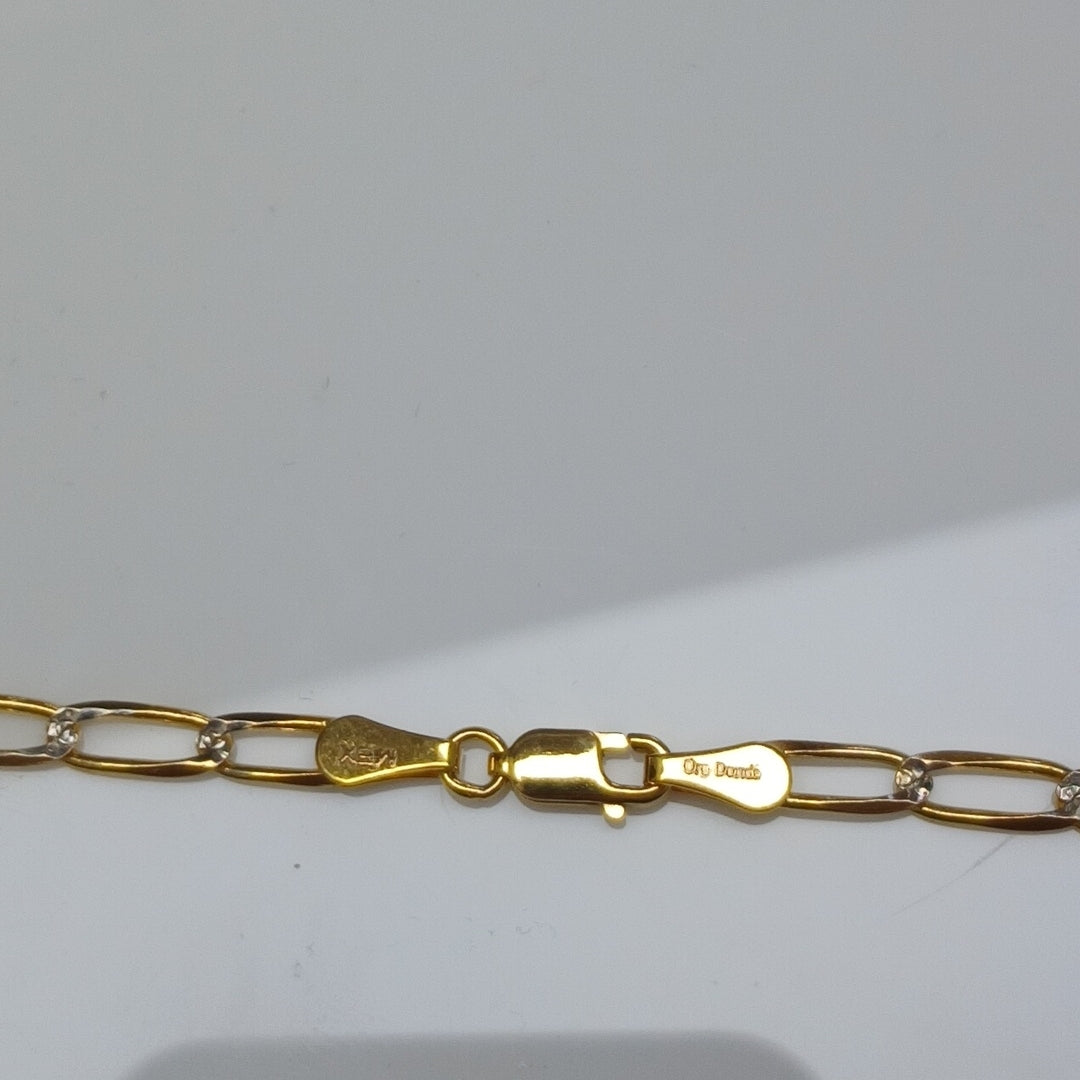 CADENA TEJIDO ESLABONES 11G 55 CM (NUEVO)