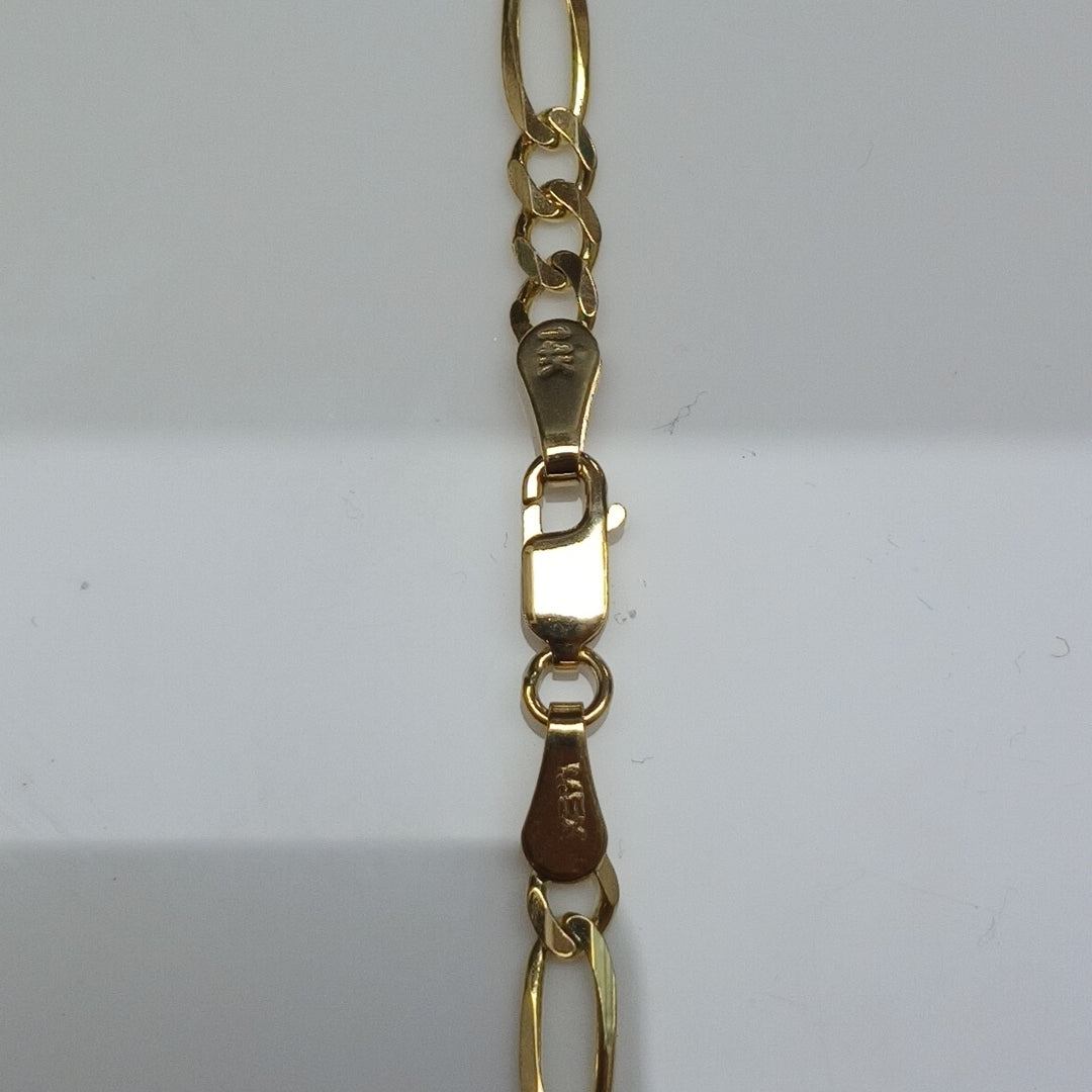 CADENA TEJIDO 3X1 12.8G 60 CM (NUEVO)