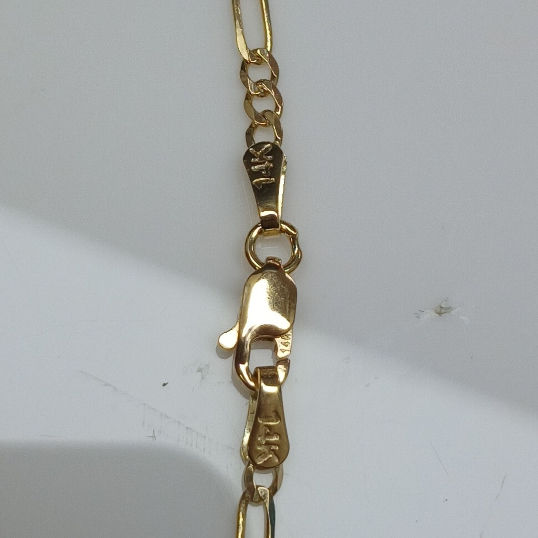 CADENA TEJIDO 3X1 5.1G 55 CM (NUEVO)