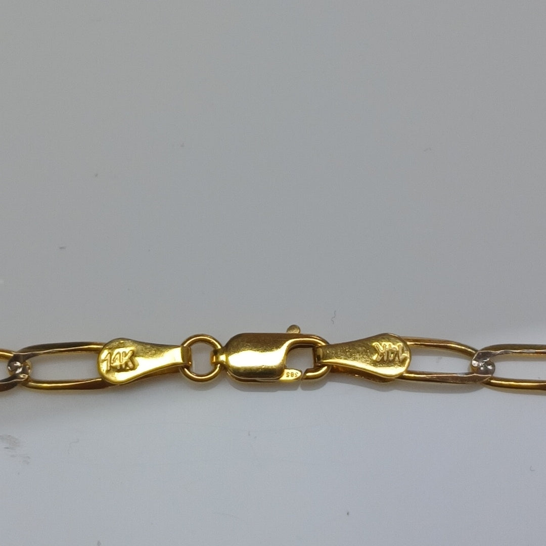 CADENA TEJIDO ESLABONES 11G 55 CM (NUEVO)