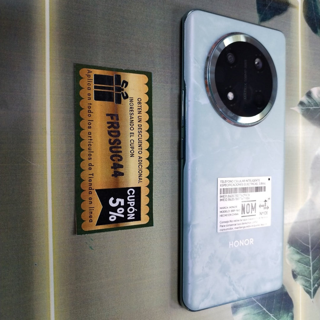 CELULAR HONOR MAGIC 7 LITE BRP-NX3 (2025) 512 GB 8 GB RAM (SEMINUEVO)