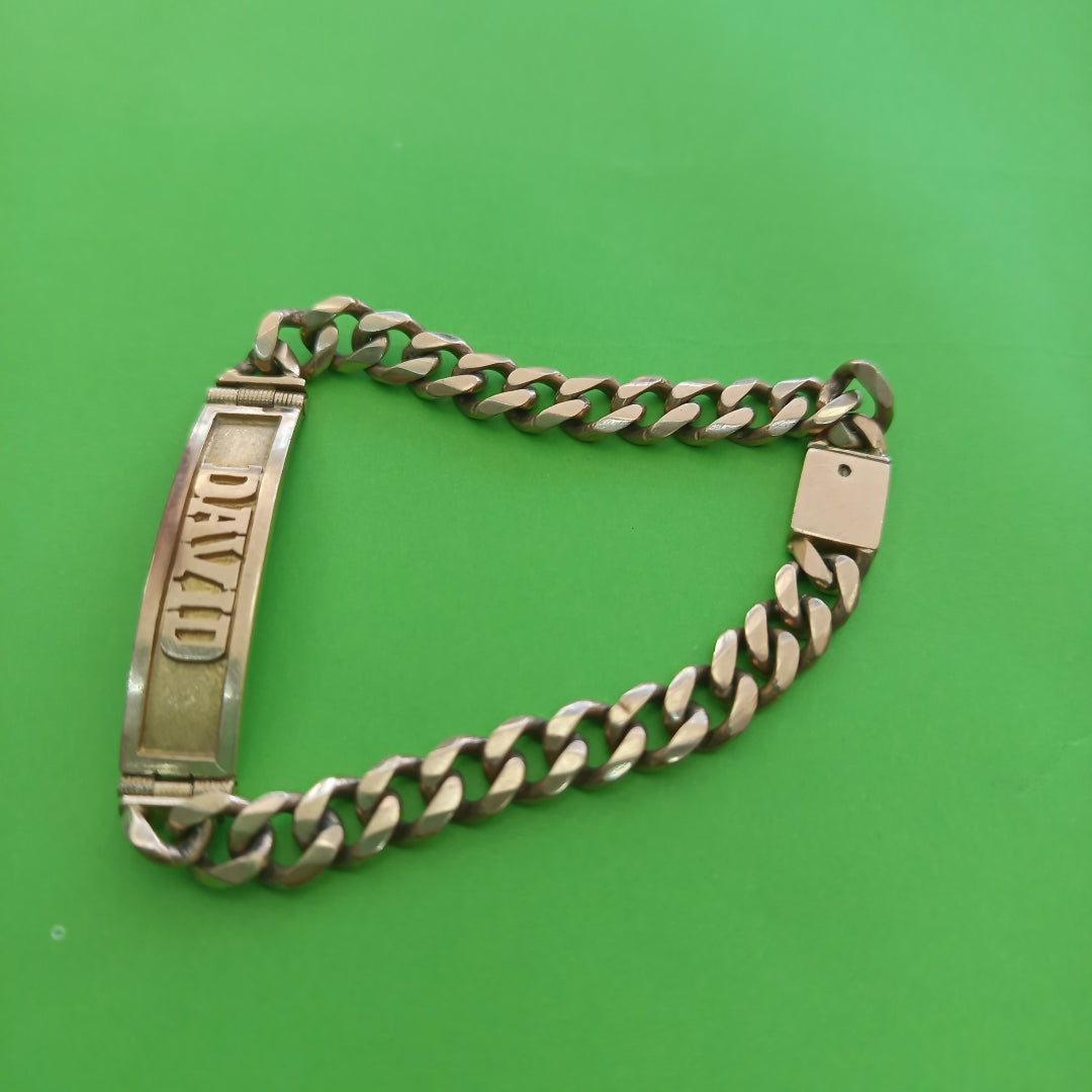 ESCLAVA ORO 10 K 28.4 GRMS (SEMINUEVO)