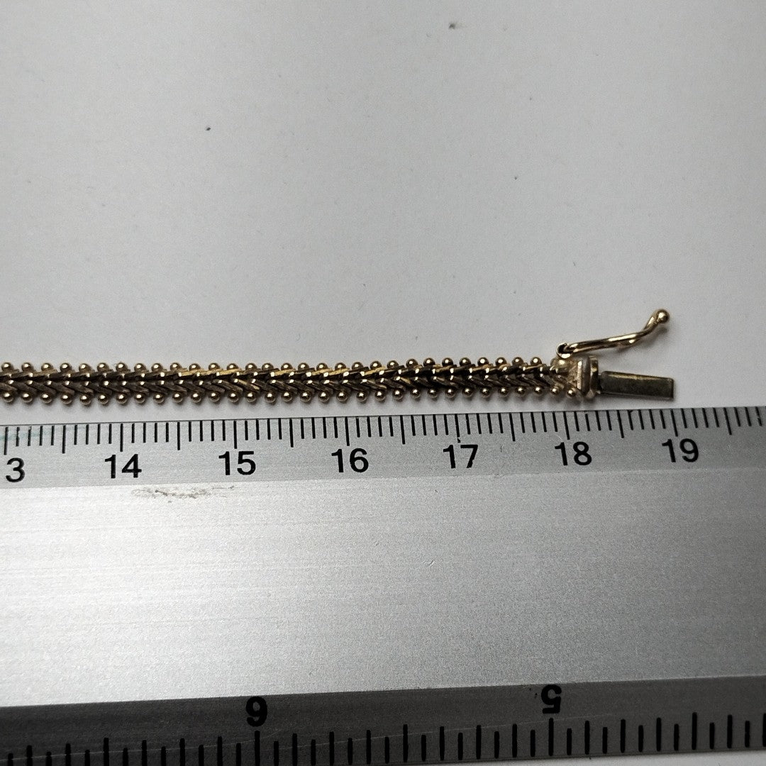 PULSERA ORO 14 K 8.1 GRMS (SEMINUEVO)