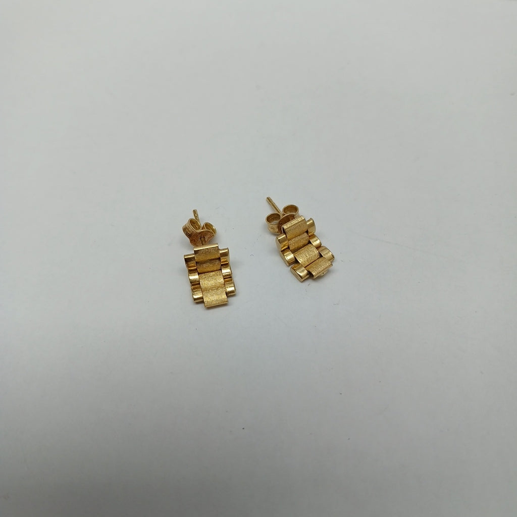 BROQUELES PAR ORO 14 K 2,00 GRMS (SEMINUEVO)