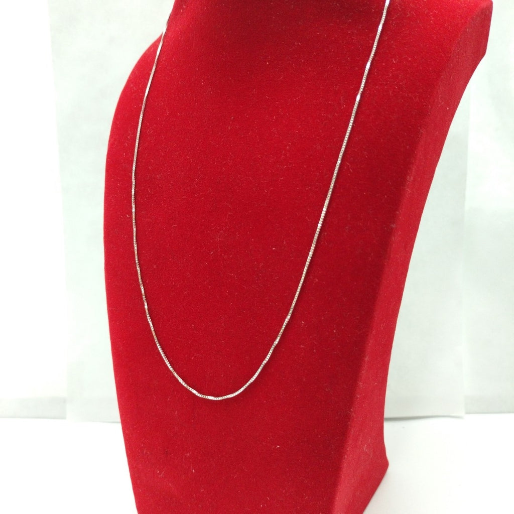 K1 1,60 GRMS 14 K ESPECIFICACIONES COMPLEMENTARIAS CADENA ORO BLANCO (SEMINUEVO)