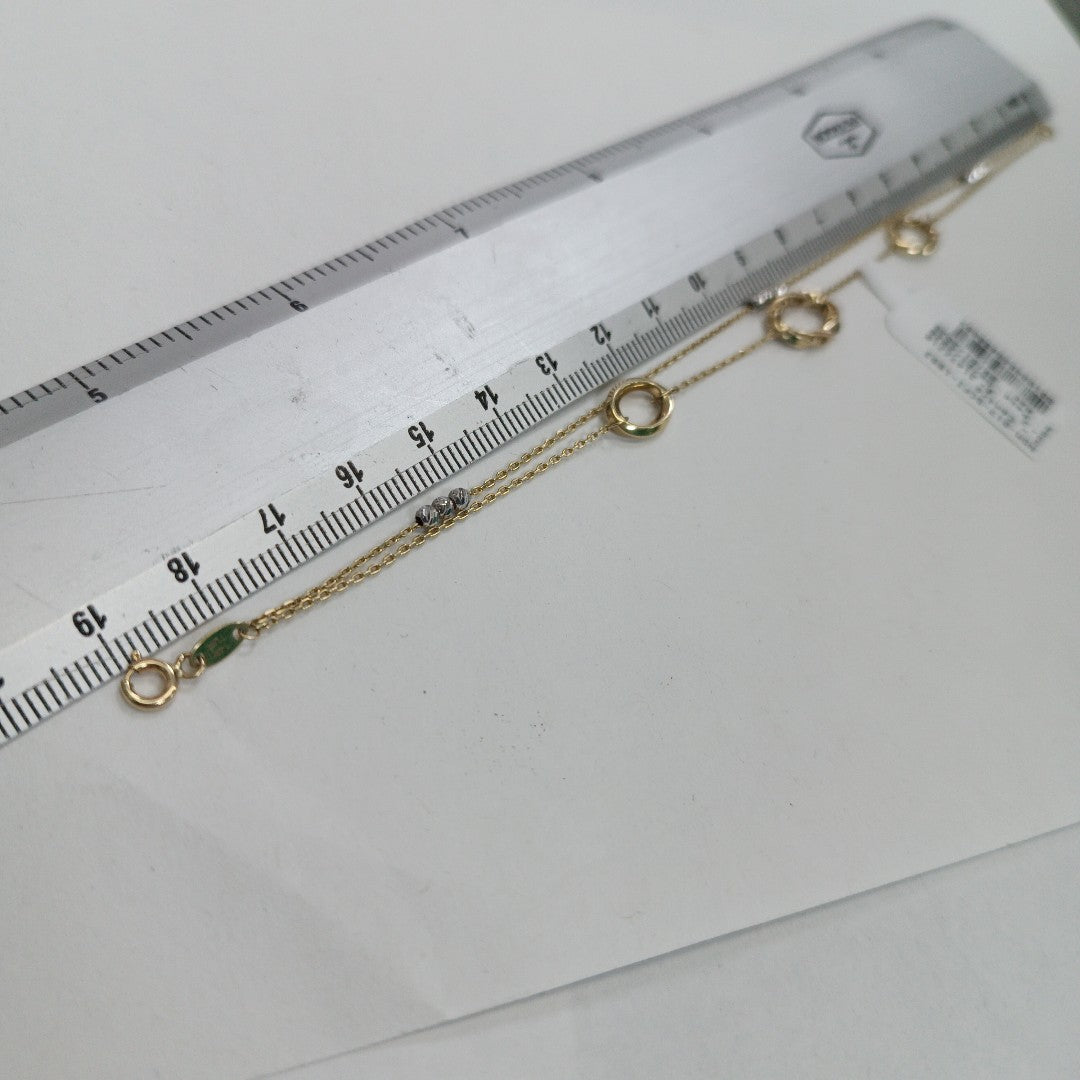 PULSERA ORO 14 K 2.9 GRMS (SEMINUEVO)