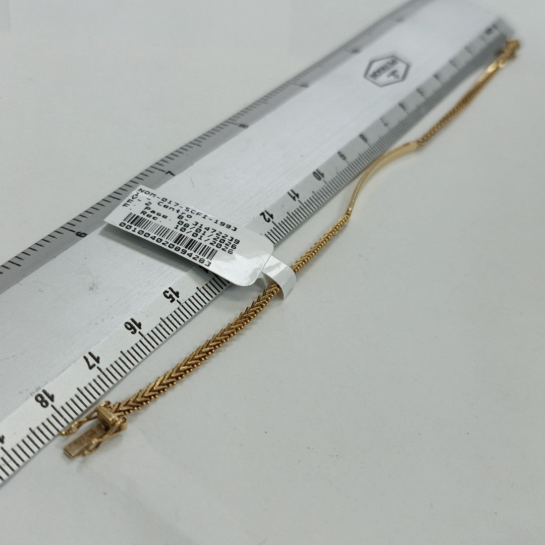 ESCLAVA ORO 18 K 7.4 GRMS (SEMINUEVO)