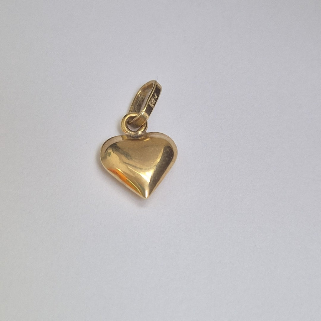 K1 0,90 GRMS 14 K ESPECIFICACIONES COMPLEMENTARIAS DIJE MOTIVO CORAZON (SEMINUEVO)