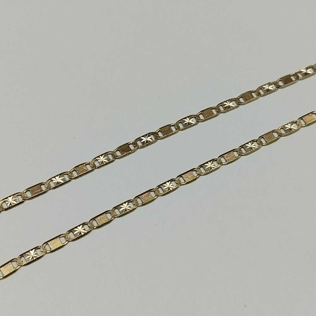 K1 2,50 GRMS 10 K ESPECIFICACIONES COMPLEMENTARIAS CADENITA 3 TONOS (SEMINUEVO)