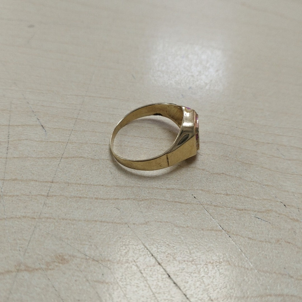 ANILLO ORO COMBINADO 14 K 5.1 GRMS (SEMINUEVO)