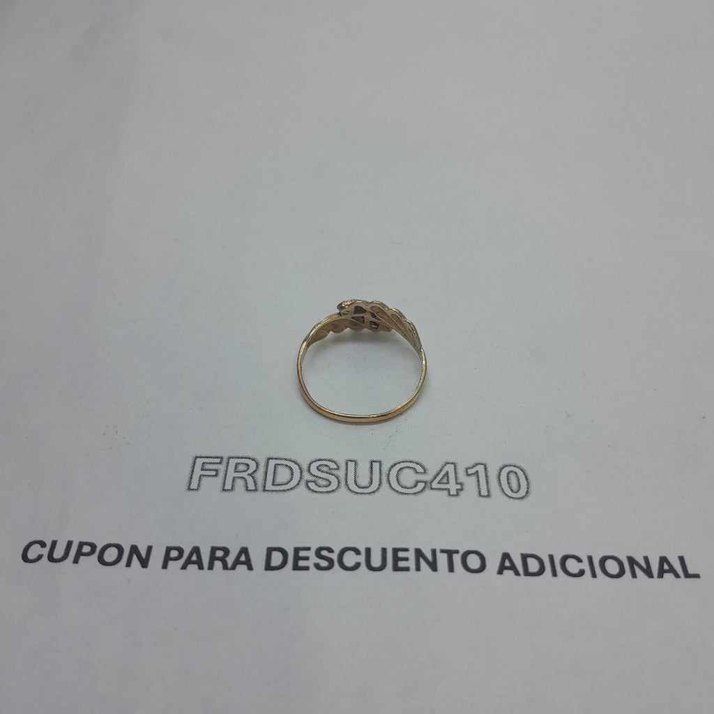 ANILLITO ORO COMBINADO 10 K 1.5 GRMS (SEMINUEVO)