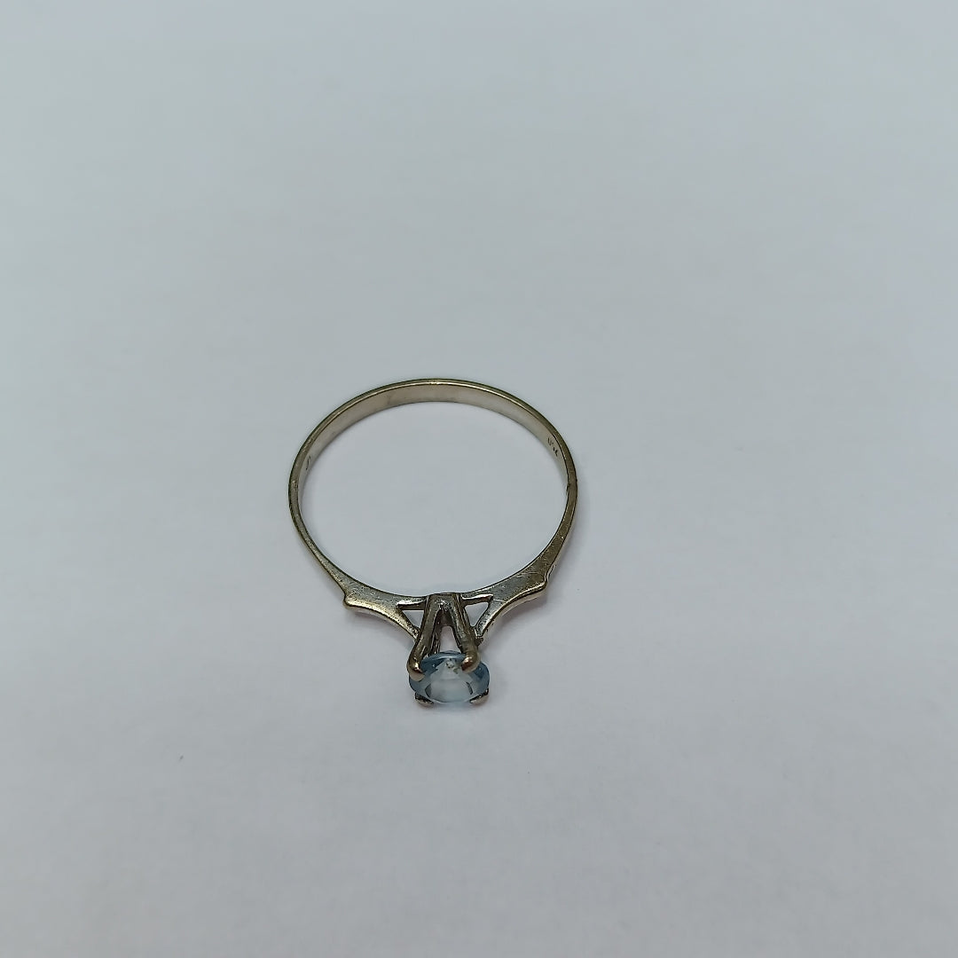 K1 1,70 GRMS 18 K ESPECIFICACIONES COMPLEMENTARIAS ANILLITO CON PIEDRA A COLOR (SEMINUEVO)