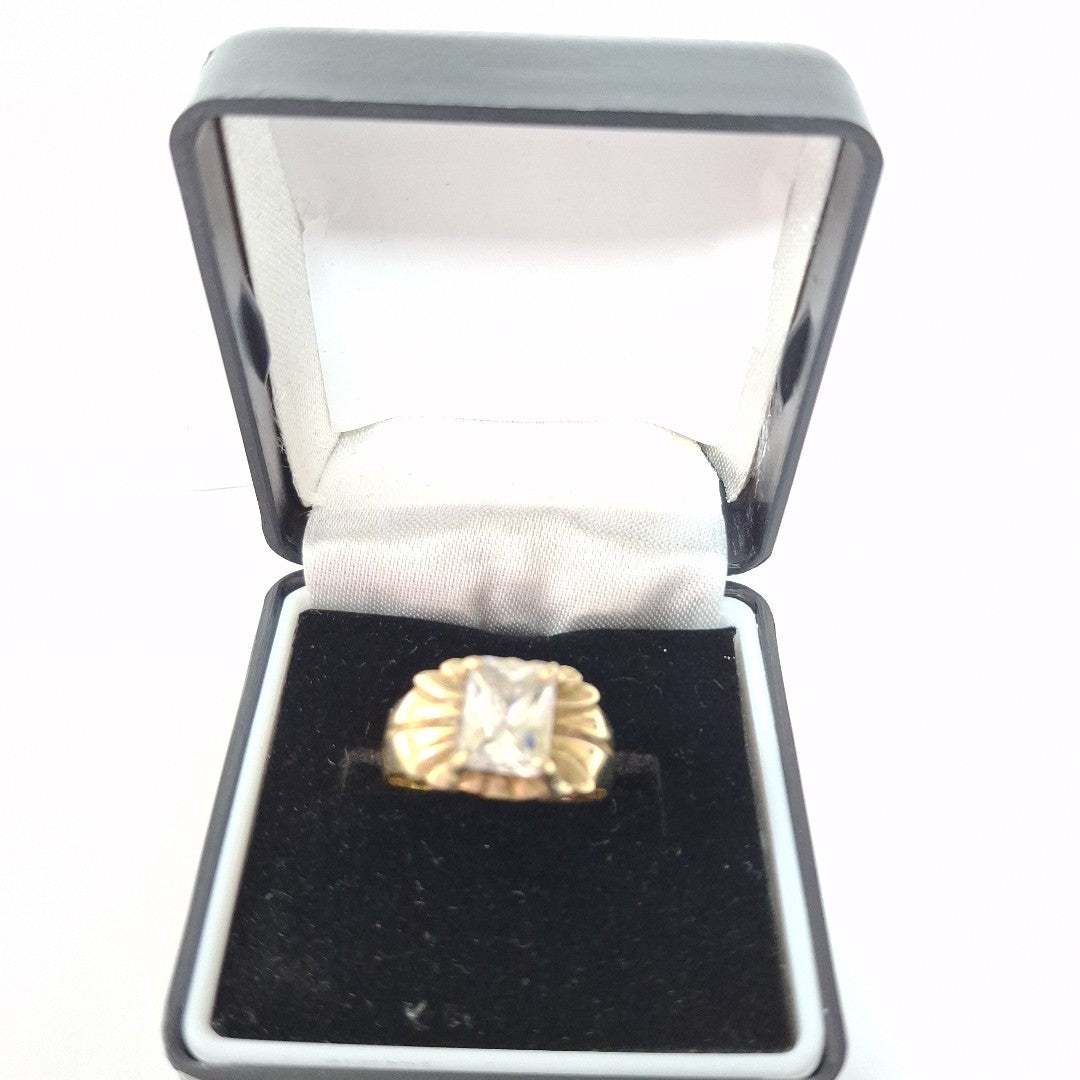 ANILLO ORO 14 K 5.3 GRMS (SEMINUEVO)