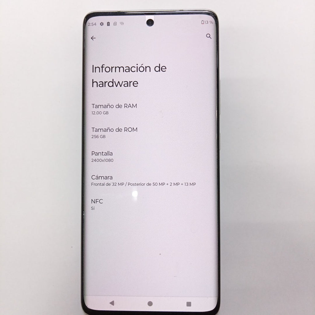 CELULAR MOTOROLA EDGE 30 FUSION XT2243-1 256 GB 12 GB RAM (SEMINUEVO)