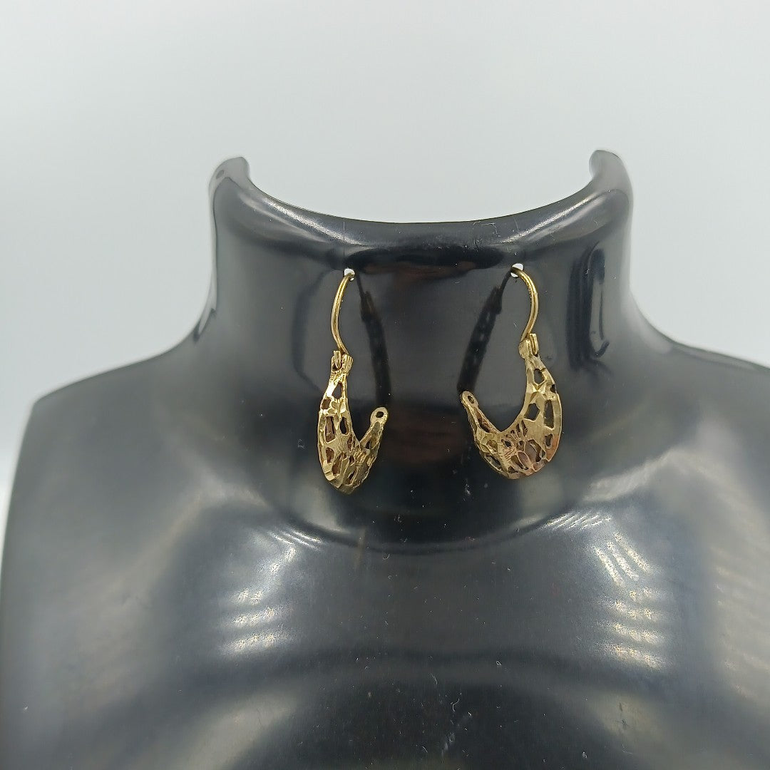 ARRACADAS PAR ORO 10 K 1,90 GRMS (SEMINUEVO)