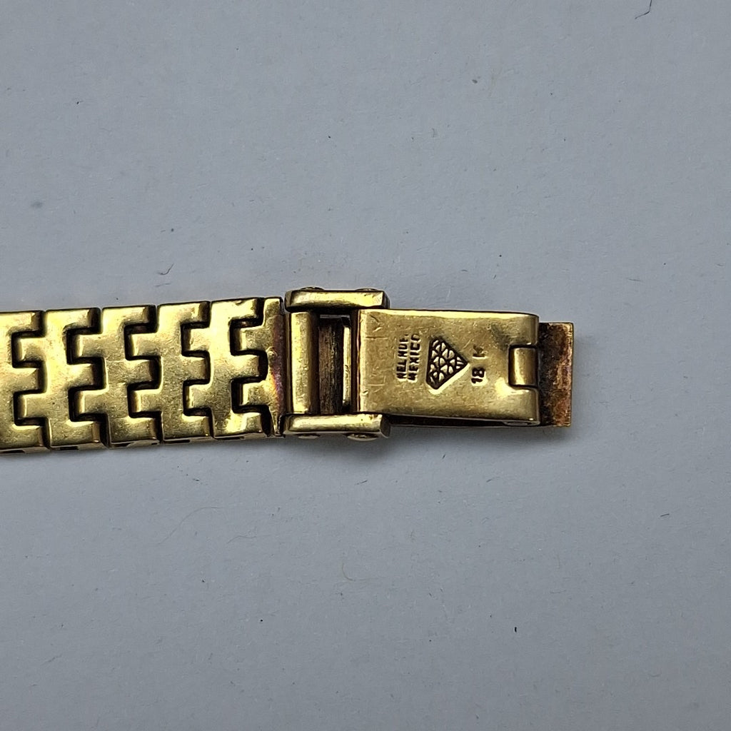 RELOJ CAJA ACERO PULSO ORO ORO 18 K 20,70 GRMS (SEMINUEVO)