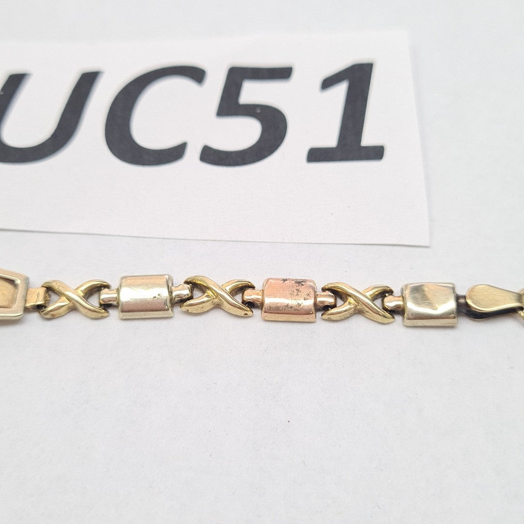 ESCLAVA ORO 14 K 5.4 GRMS (SEMINUEVO)