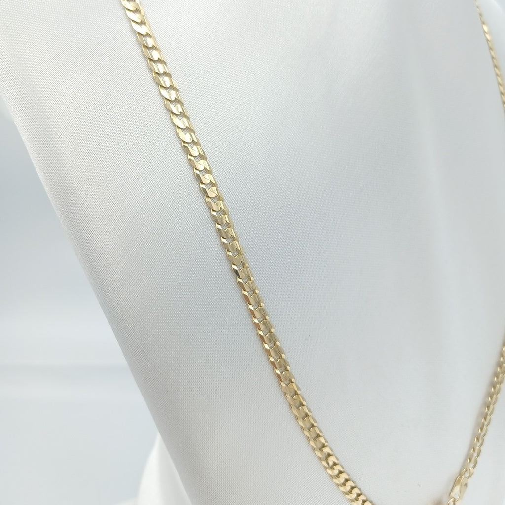 CADENA BARBADO 13.01GR 60 CM 14K (NUEVO)