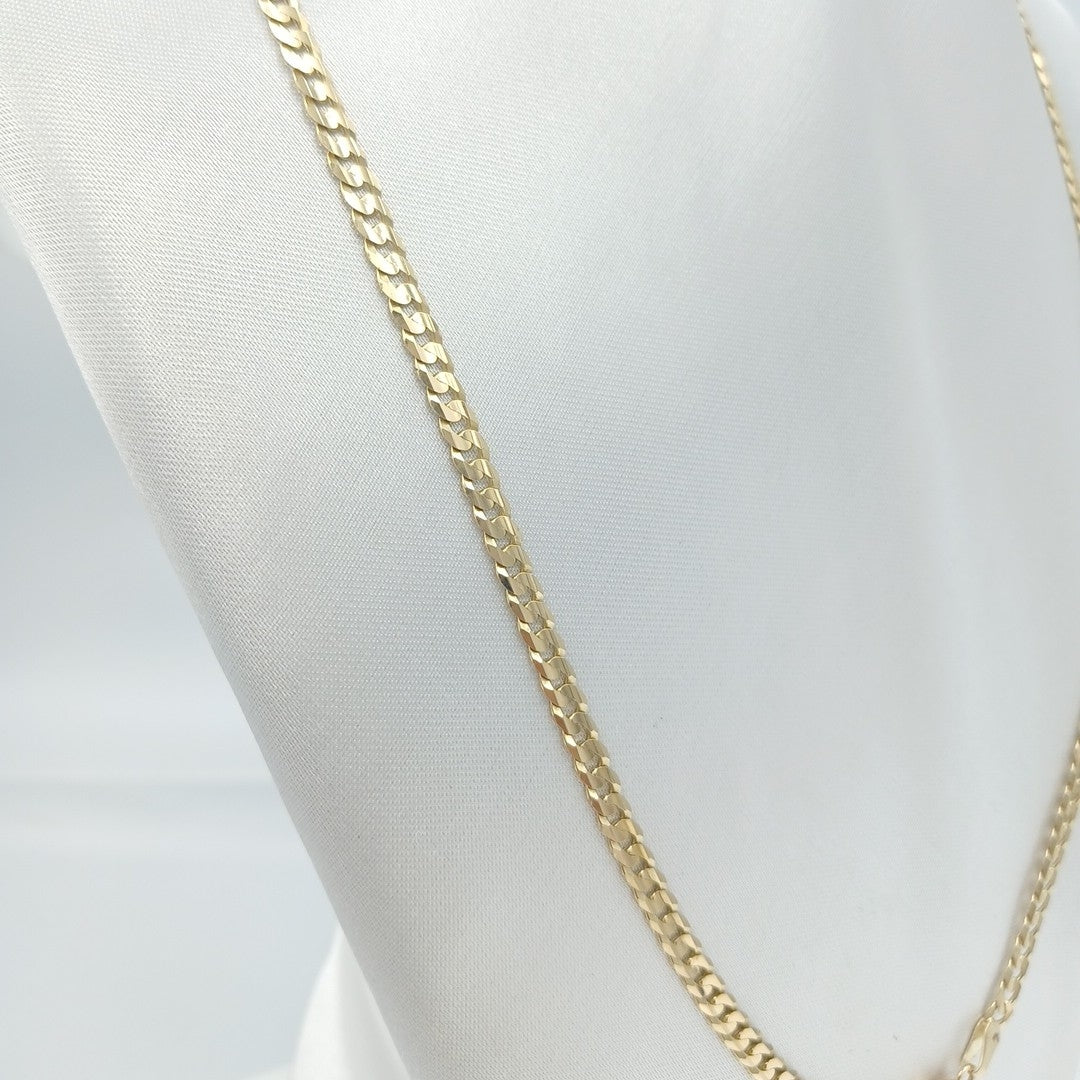 CADENA BARBADO 13.01GR 60 CM 14K (NUEVO)