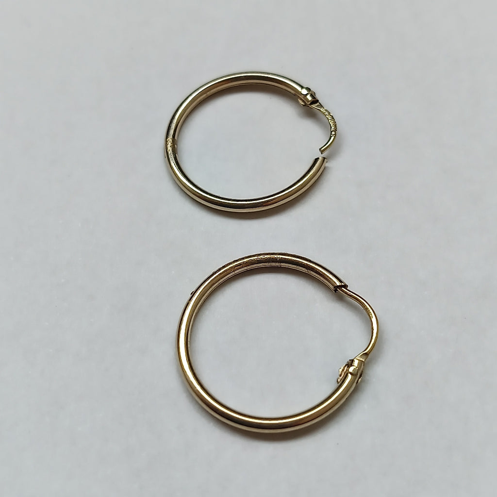 ARRACADAS PAR ORO 10 K 1.2 GRMS (SEMINUEVO)