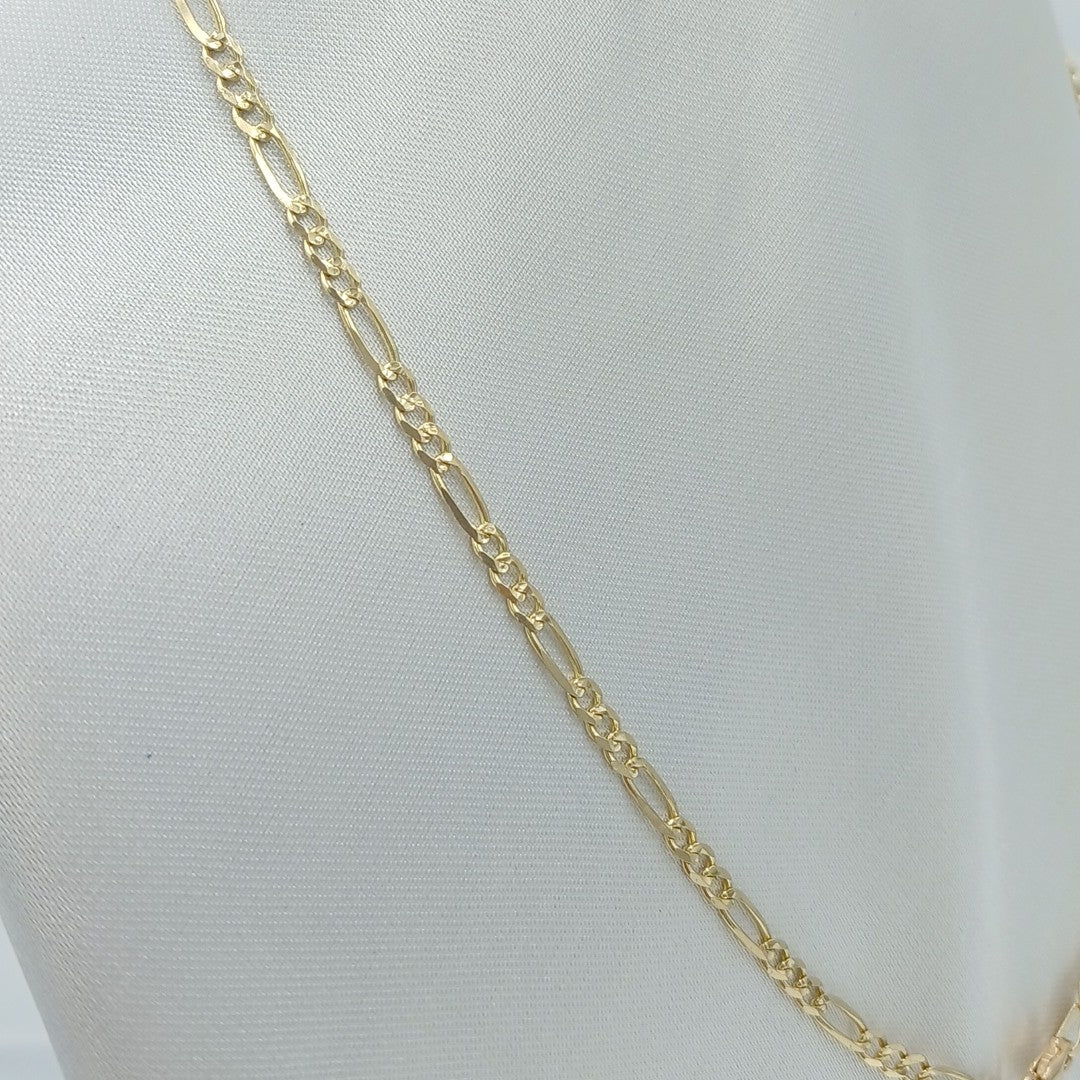 CADENA 3 X 1 7.41GR 50 CM 14K (NUEVO)