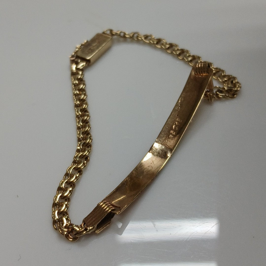 ESCLAVA ORO 14 K 4.5 GRMS (SEMINUEVO)