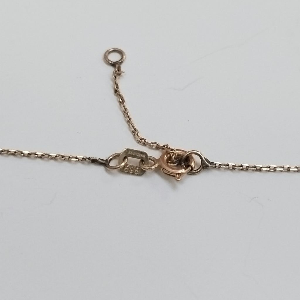 K1 5,90 GRMS 14 K ESPECIFICACIONES COMPLEMENTARIAS GARGANTILLA (SEMINUEVO)