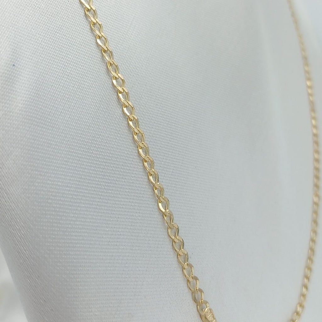 CADENA BARBADO 5.31GR 55 CM 14K (NUEVO)