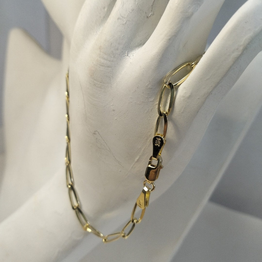 PULSERA TEJIDO ESLABONES 4.6G 21 CM (NUEVO)