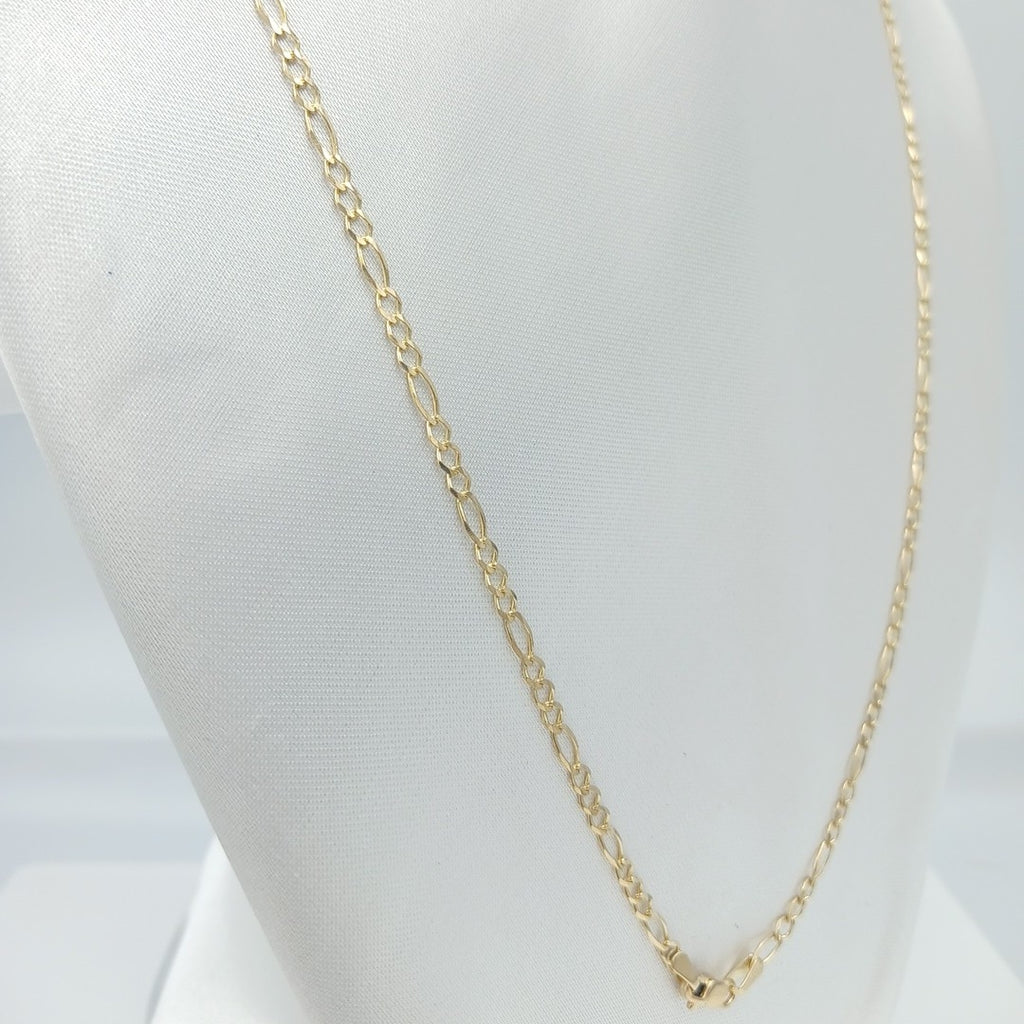 CADENA 3 X 1 5.21GR 60 CM 14K (NUEVO)