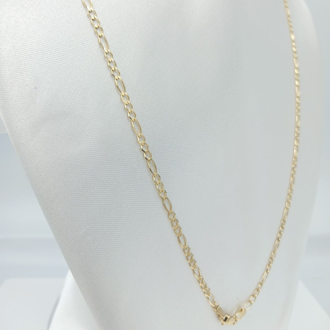 CADENA 3 X 1 5.21GR 60 CM 14K (NUEVO)