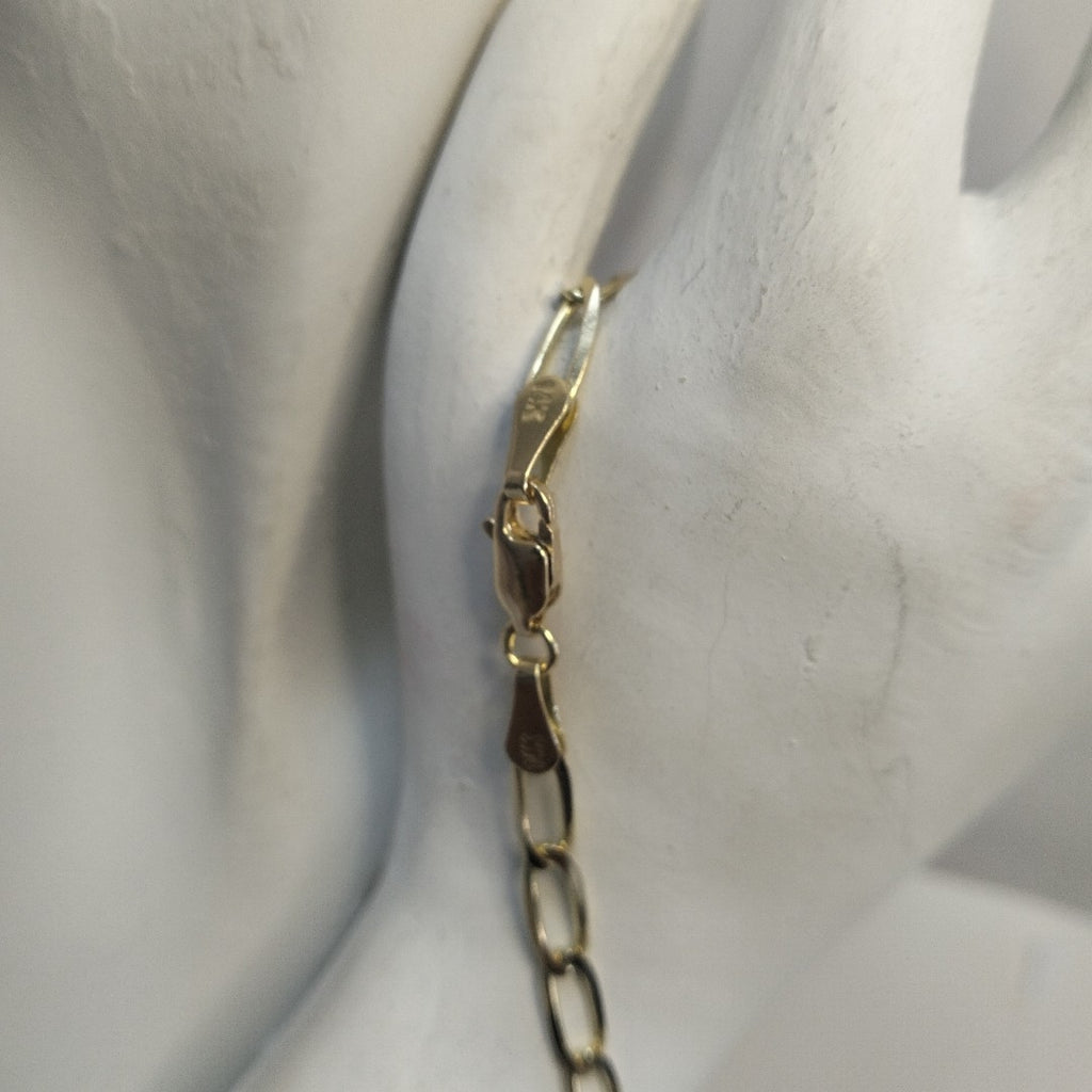 PULSERA TEJIDO ESLABONES 4.7G 21 CM (NUEVO)