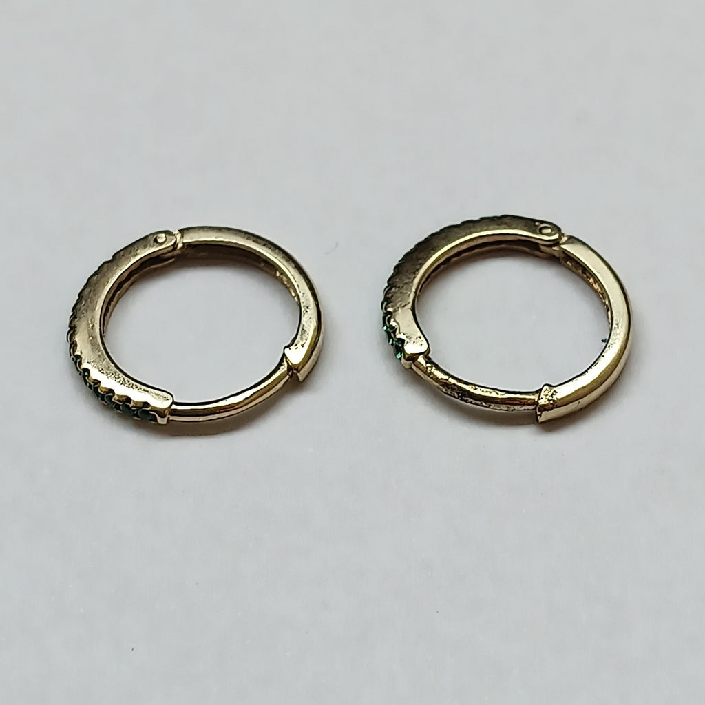 ARRACADAS PAR ORO 10 K 1.5 GRMS (SEMINUEVO)