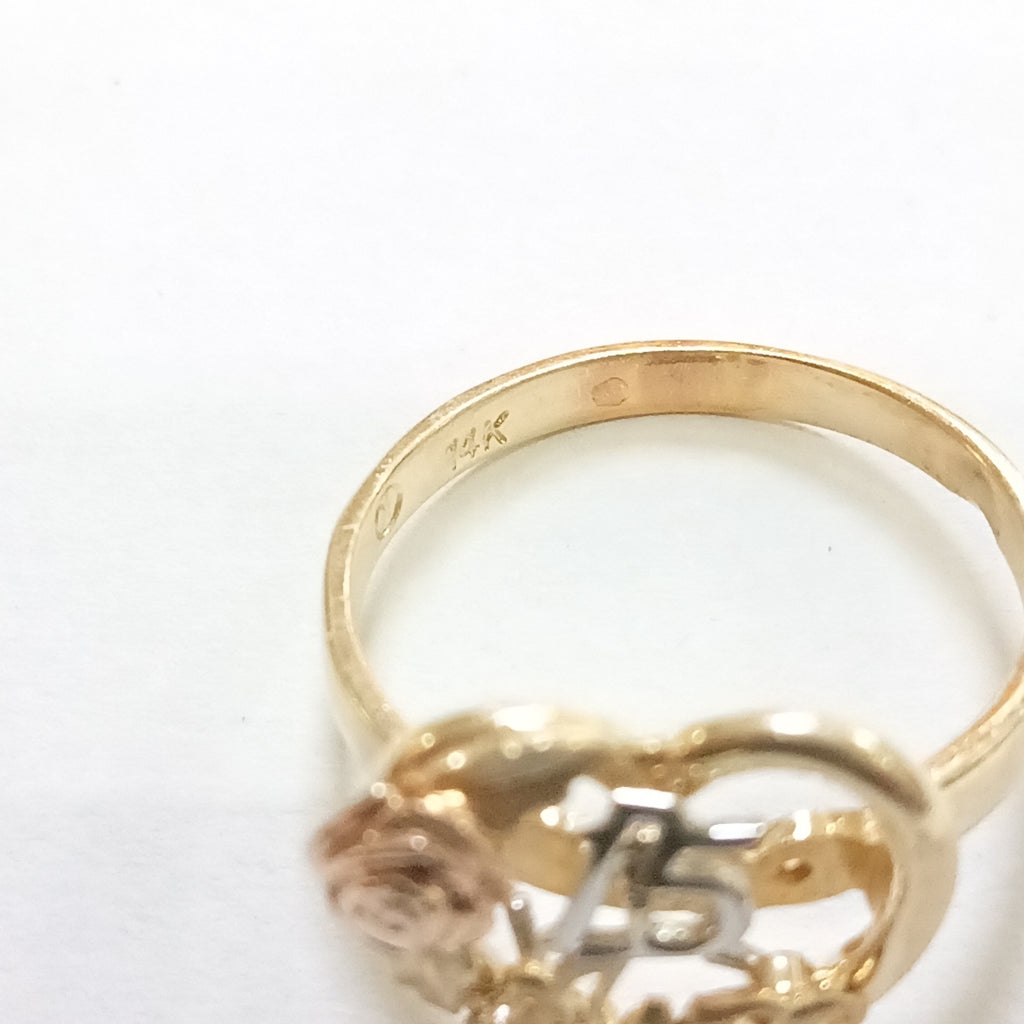ANILLITO ORO 14 K 3.8 GRMS (SEMINUEVO)