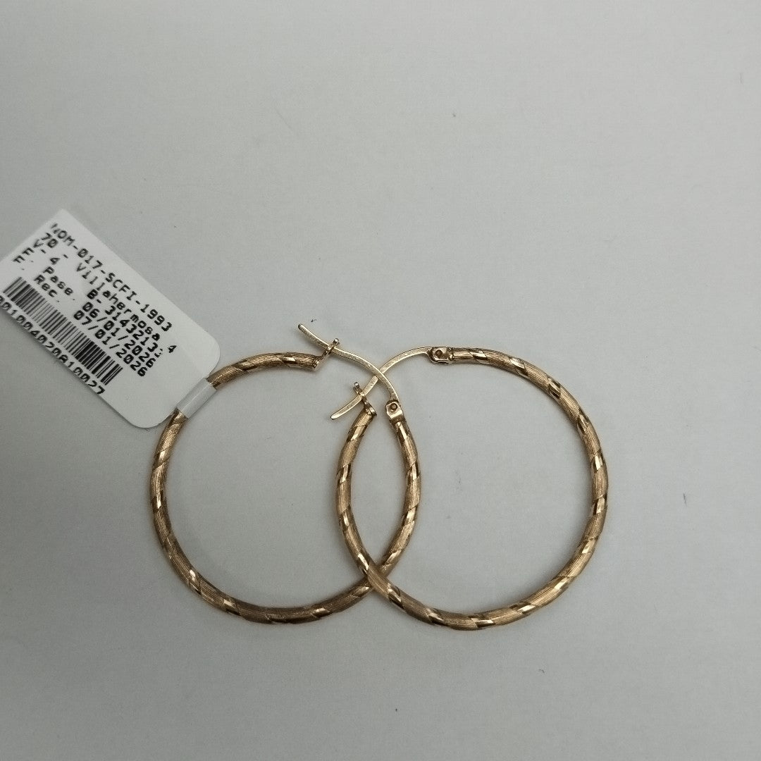 ARRACADAS PAR ORO 10 K 3.6 GRMS (SEMINUEVO)