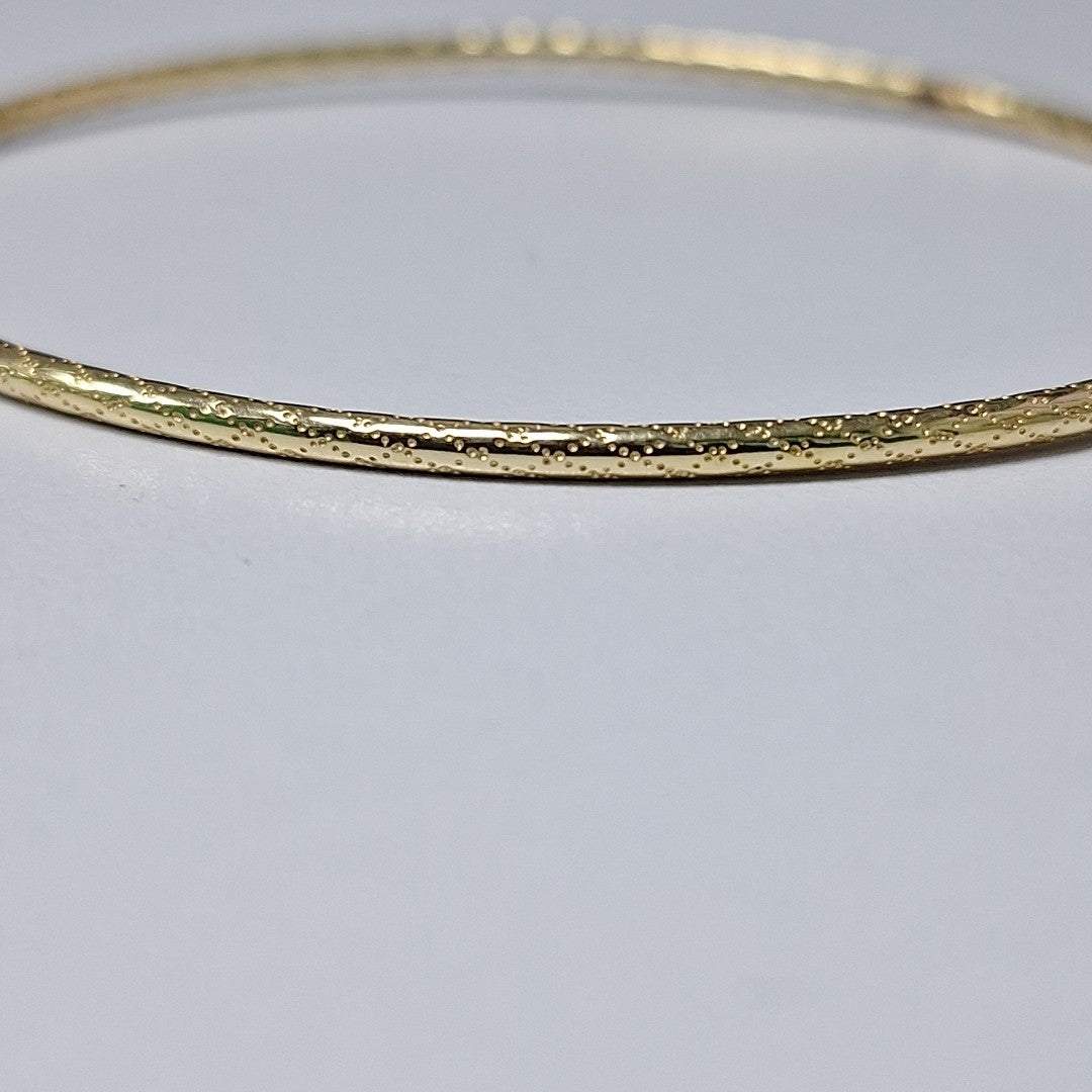 PULSERA RIGIDA ORO 14 K 1.4 GRMS (SEMINUEVO)