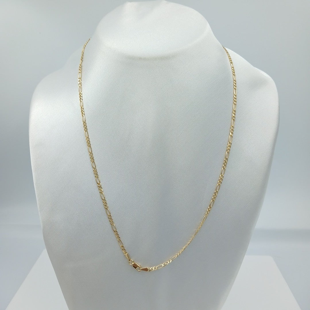 CADENA 3 X 1 4.91GR 50 CM 14K (NUEVO)