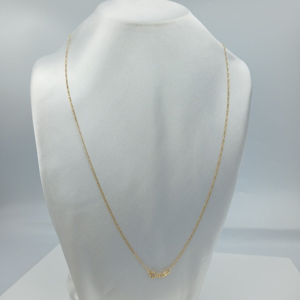 CADENA 3 X 1 1.7GR 60 CM 14K (NUEVO)