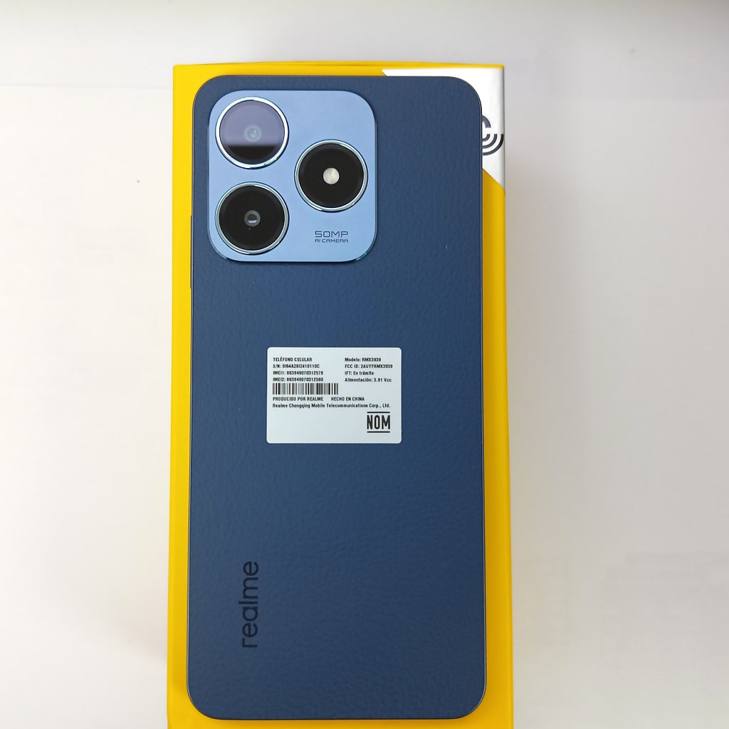 CELULAR REALME C63 RMX3939 (2024) 256 GB 8 GB RAM (SEMINUEVO)