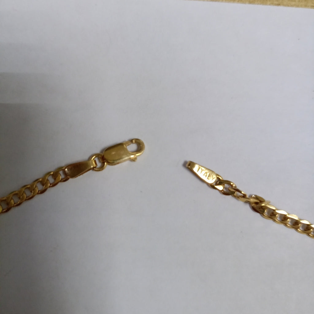 K1 5,60 GRMS 14 K ESPECIFICACIONES COMPLEMENTARIAS CADENA ESLABONES (SEMINUEVO)